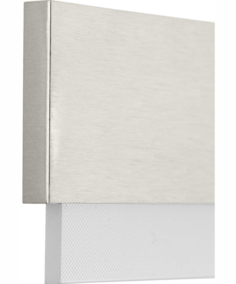 Semblance 32 in. Medium Modern 3CCT Integrated LED Linear Vanity Light Brushed Nickel