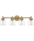 Henning 4-Light Vanity Satin Brass