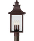 Chancellor Large 3-light Outdoor Post Light Copper Bronze