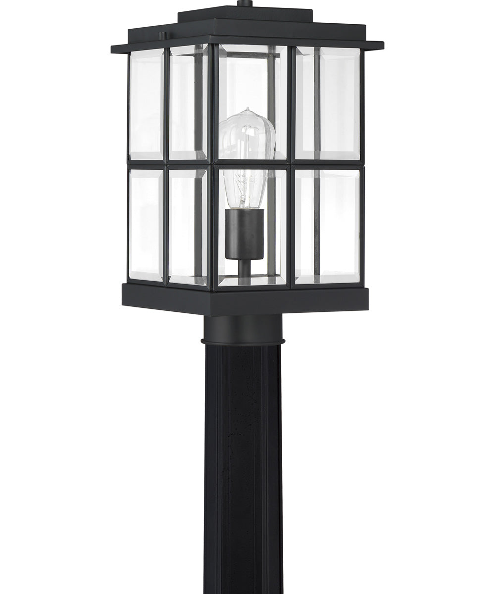 Mulligan Medium 1-light Outdoor Post Light Matte Black