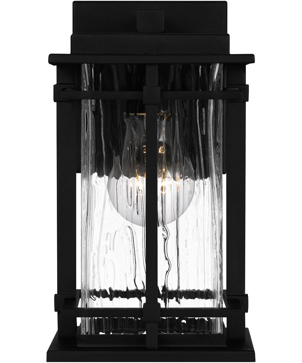 McAlister Small 1-light Outdoor Wall Light  Coastal Armour Aluminum Earth Black