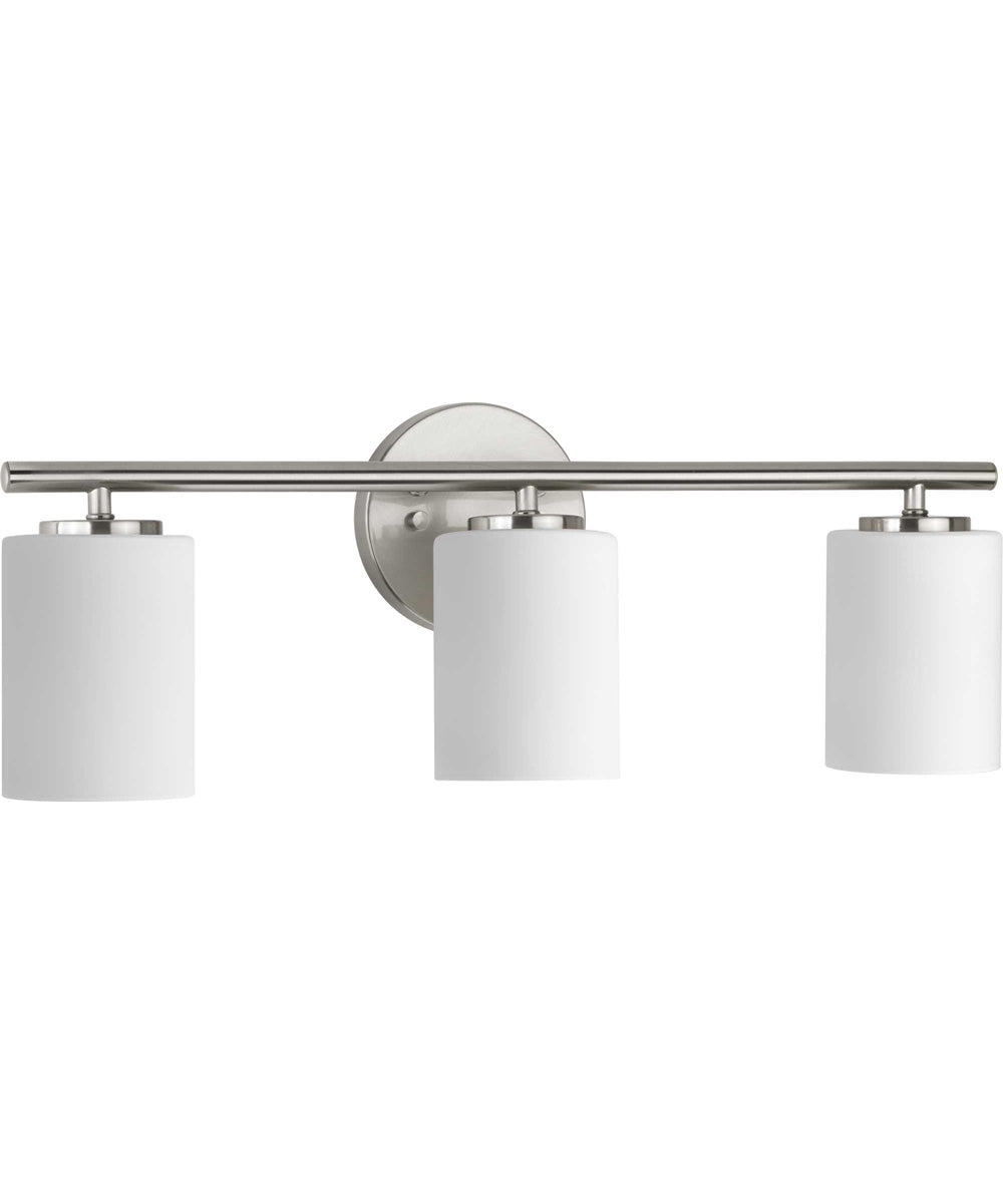 Replay 3-Light Bath & Vanity Brushed Nickel