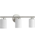 Replay 3-Light Bath & Vanity Brushed Nickel