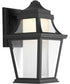 Endorse 1-Light Small Wall Lantern Textured Black