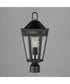 Oxford Outdoor 1-Light Post Black