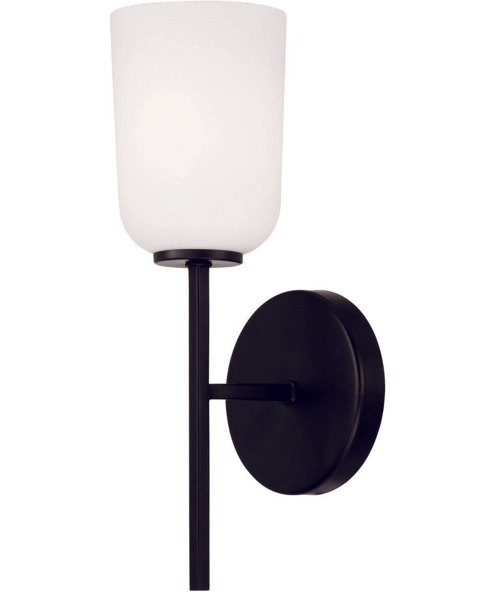 Lawson 1-Light Sconce Matte Black