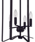 Shayna 4-Light Foyer Flat Black