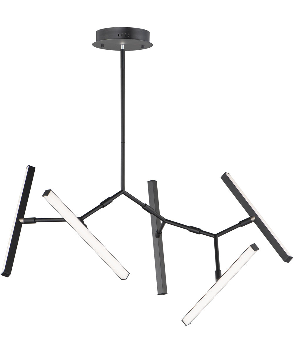 Robotica 5-Light LED Pendant Black