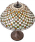 19" High Diamond & Jewel Table Lamp