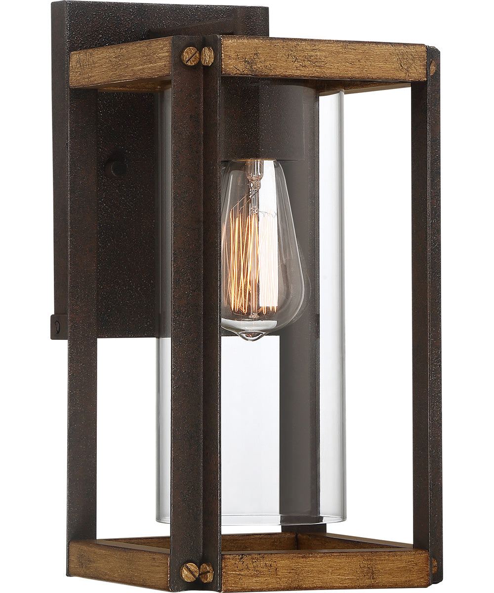 Marion Square Medium 1-light Outdoor Wall Light Rustic Black