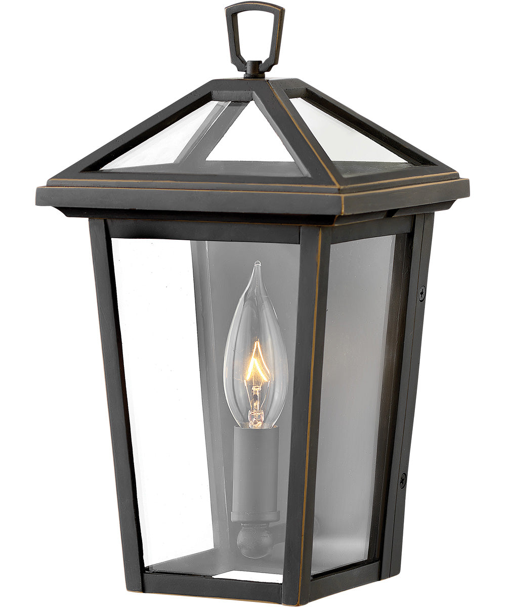 Alford Place 1-Light Extra Small Outdoor Wall Mount Lantern in Oil Rubbed Bronze