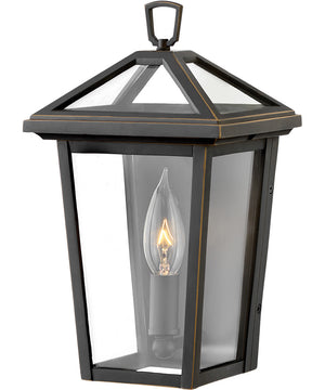 Alford Place 1-Light Extra Small Outdoor Wall Mount Lantern in Oil Rubbed Bronze