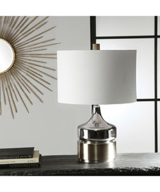 Como Chrome Table Lamp