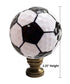 Soccer Ball Ceiling Fan Pull, 2.25"h with 12" Antiqued Brass Chain