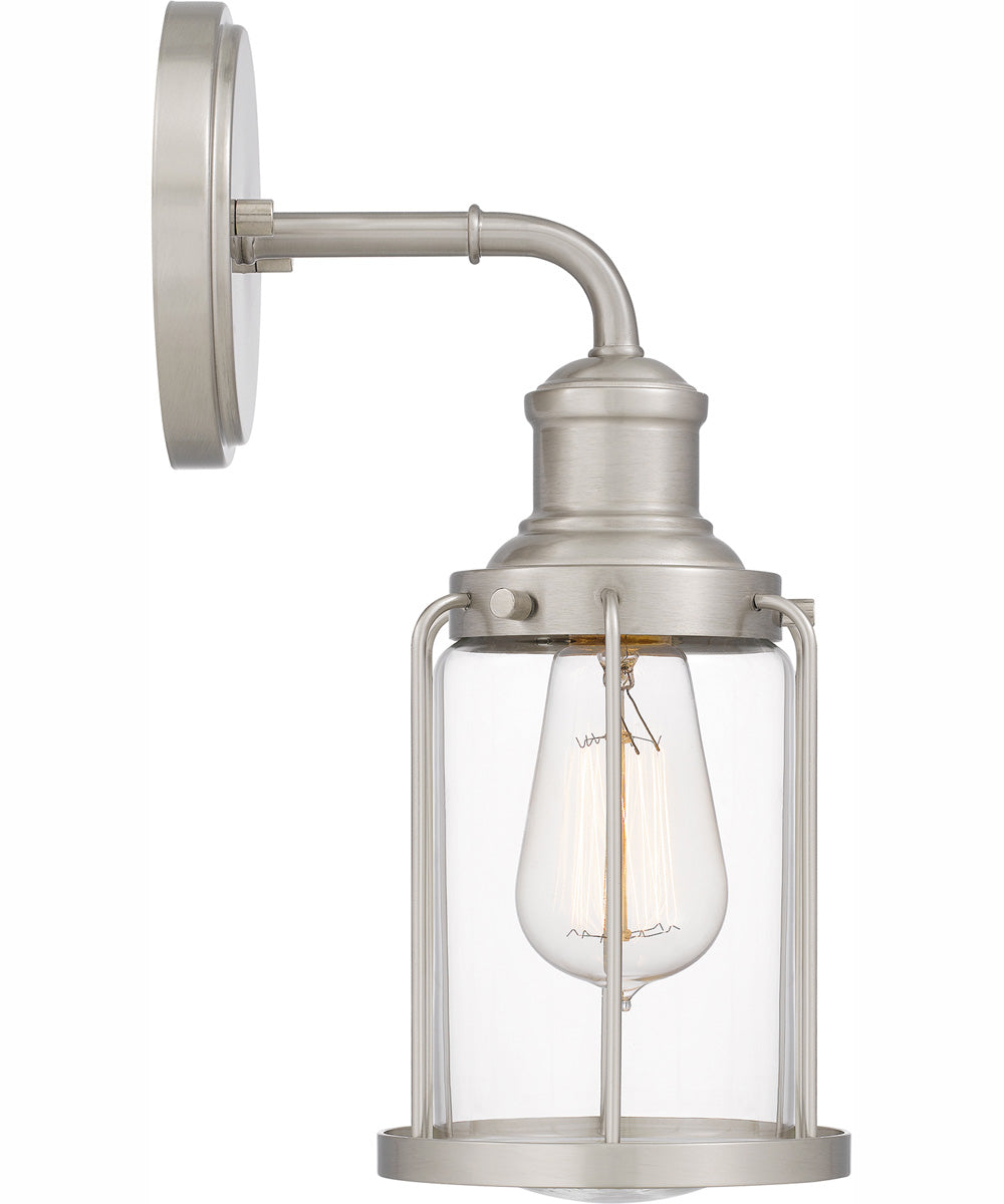 Ludlow Small 1-light Wall Sconce Brushed Nickel