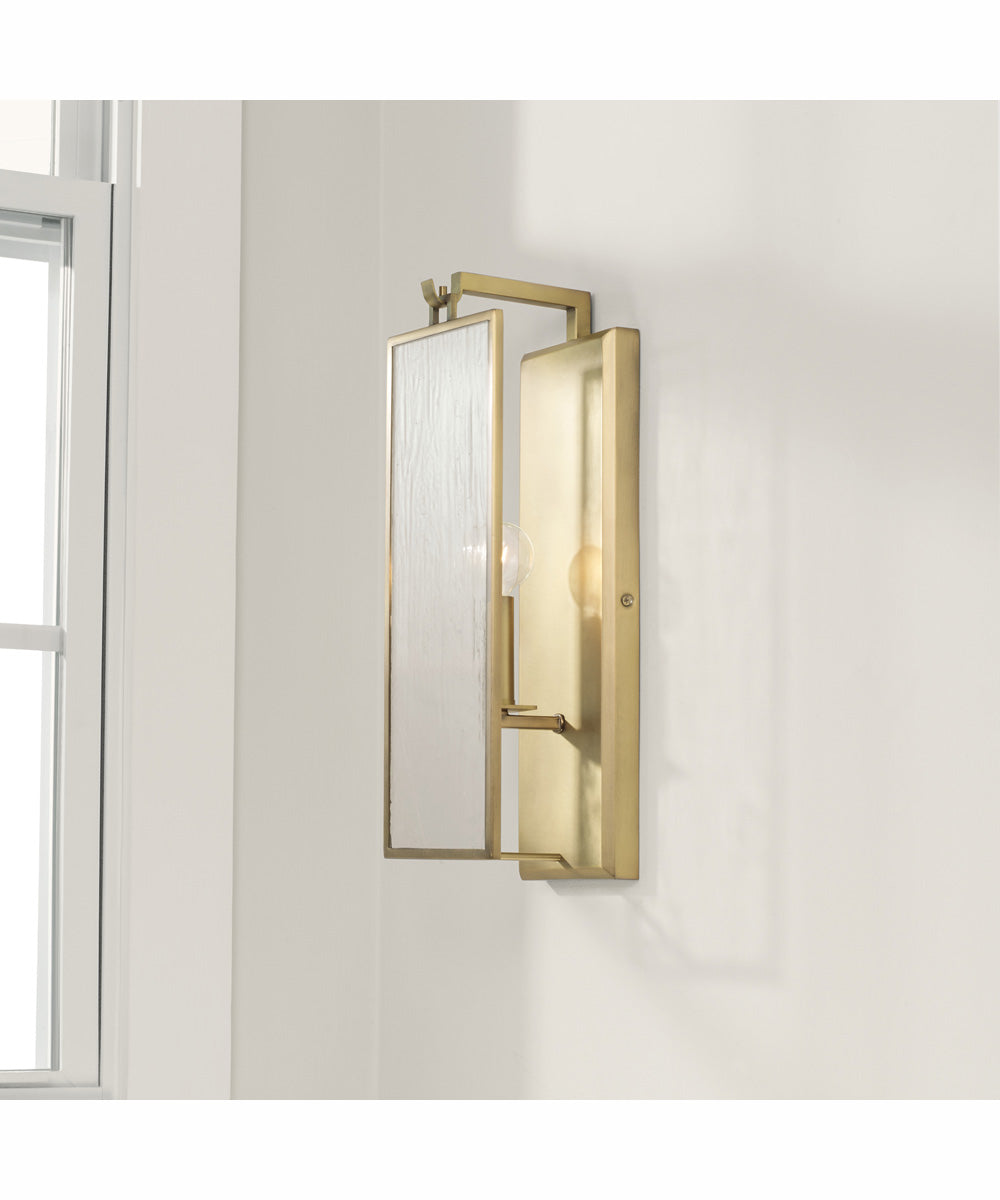 Rylann 1-Light Sconce Aged Brass
