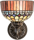 8" Wide Tiffany Candice Wall Sconce