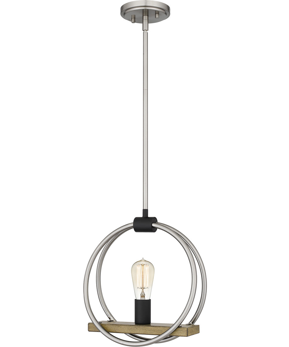 Sterling Small 1-light Mini Pendant Brushed Nickel