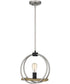 Sterling Small 1-light Mini Pendant Brushed Nickel