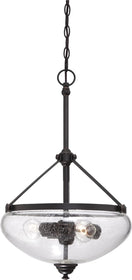 16"W Laurel 3-Light Pendant Sudbury Bronze
