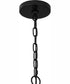 Hough 6-light Chandelier Mystic Black