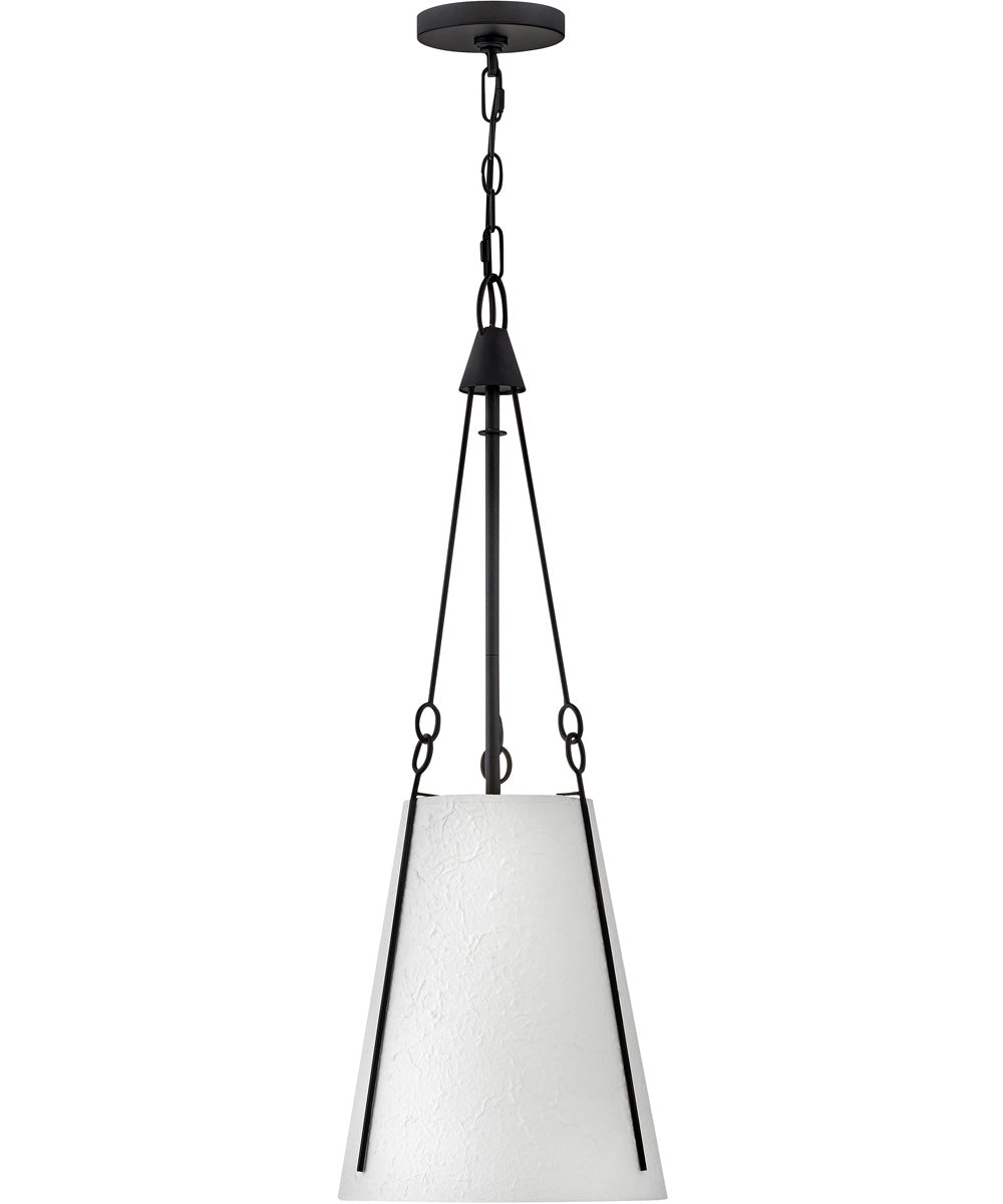 Danvers 1-Light Small Pendant in Black