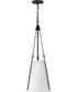 Danvers 1-Light Small Pendant in Black
