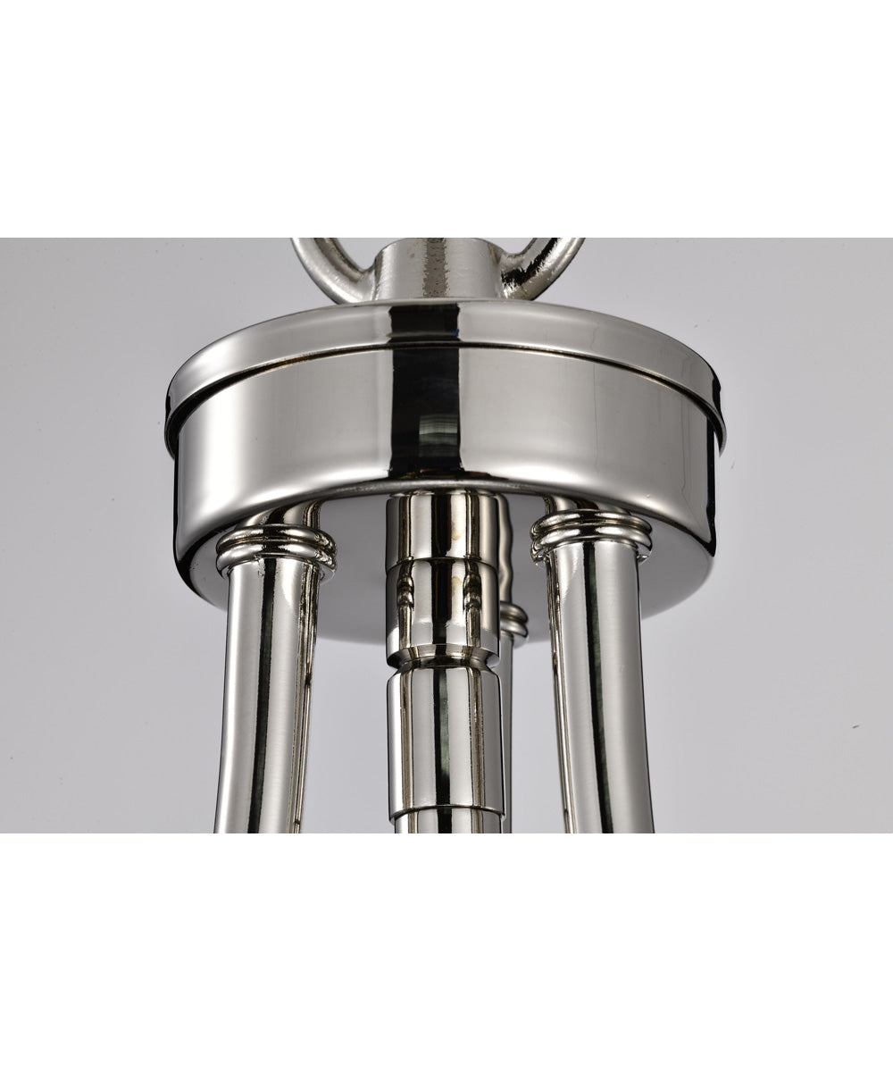 Amado 1-Light Pendant Polished Nickel