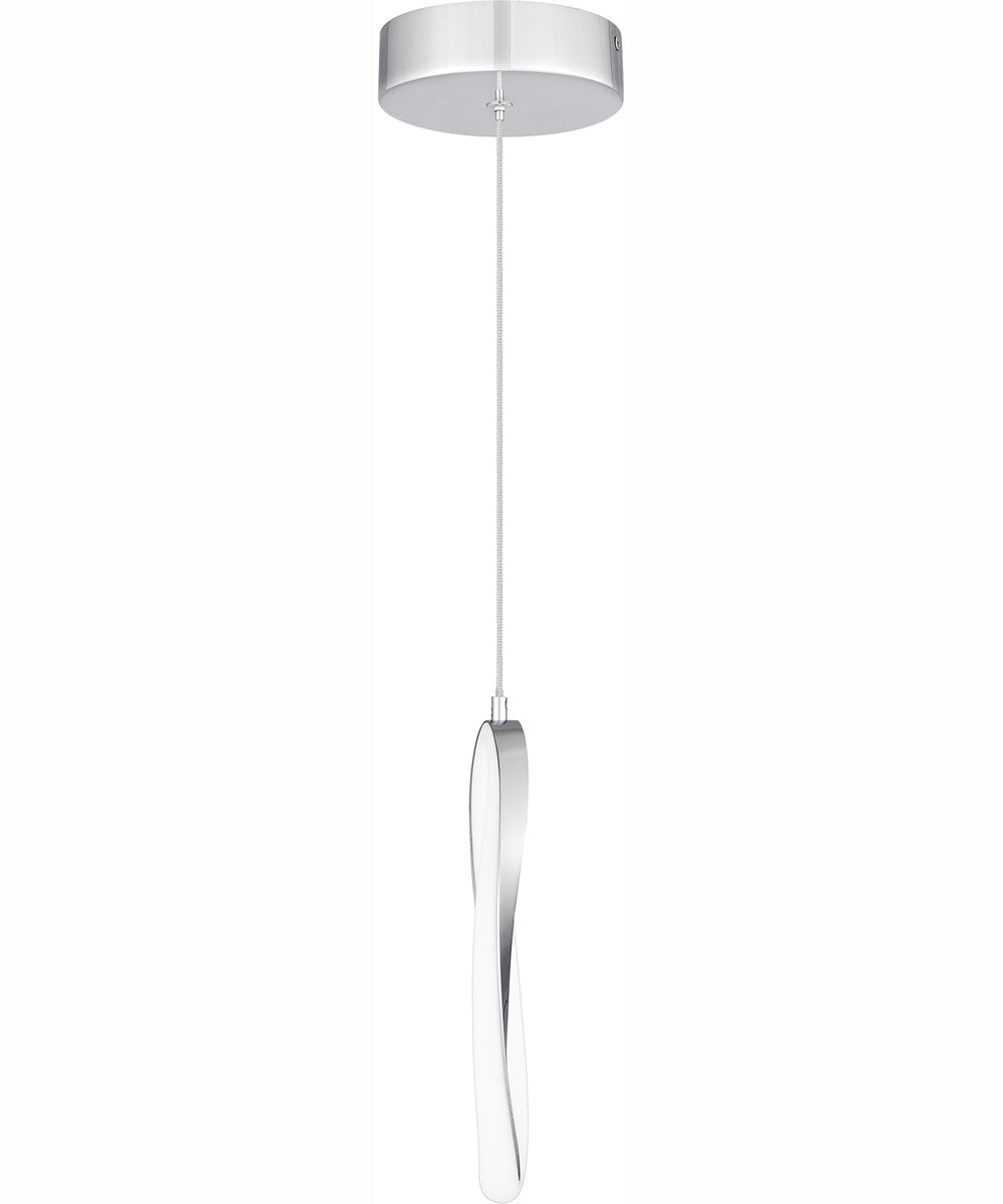 Senna Small Mini Pendant Polished Chrome