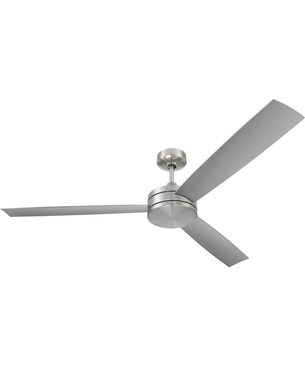 Inspo 62" Ceiling Fan (Blades Included) Brushed Polished Nickel