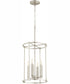 Olympus 4-light Entry Foyer Hall Chandelier Satin Nickel