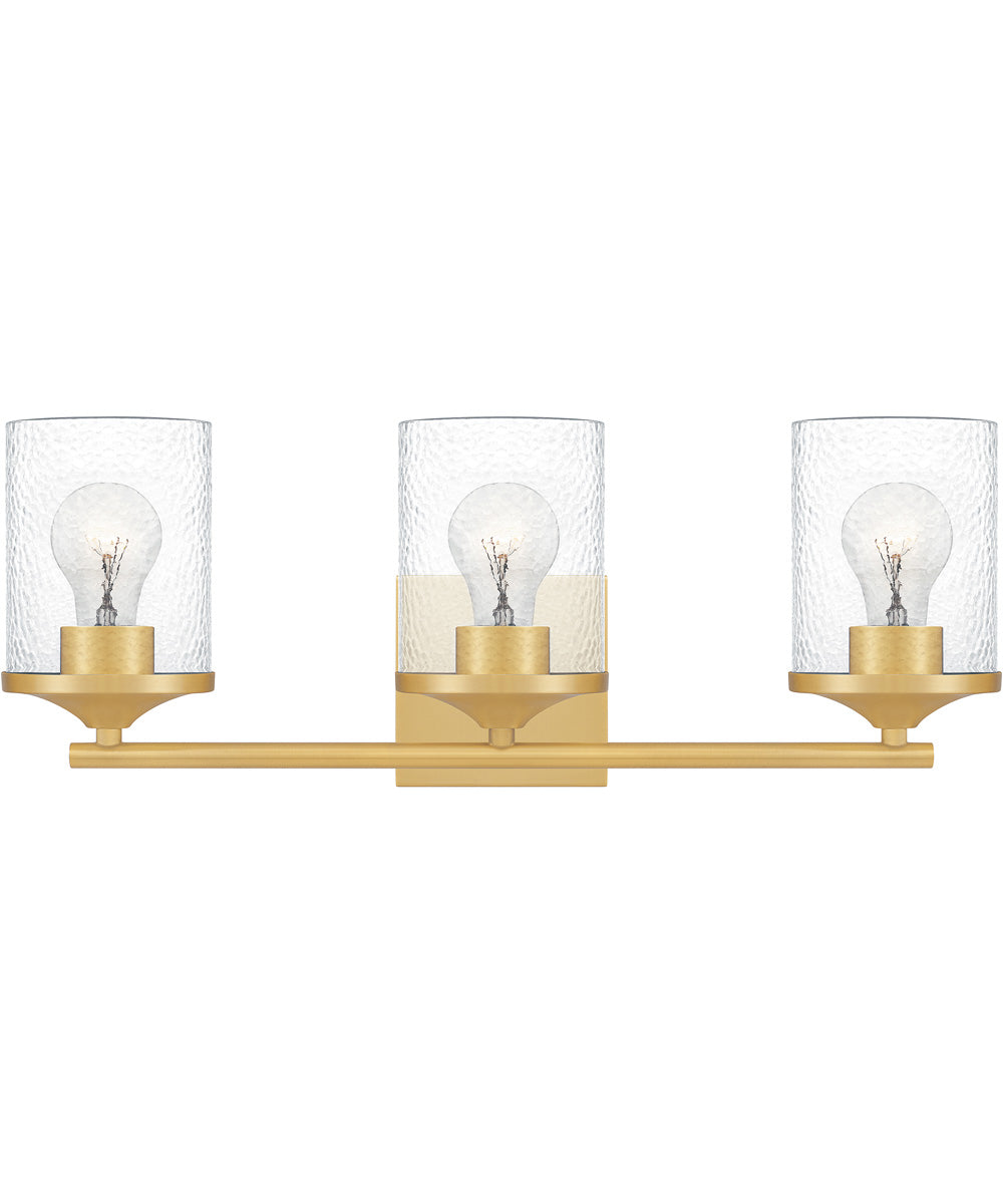 Abner Large 3-light Bath Light Aged Brass