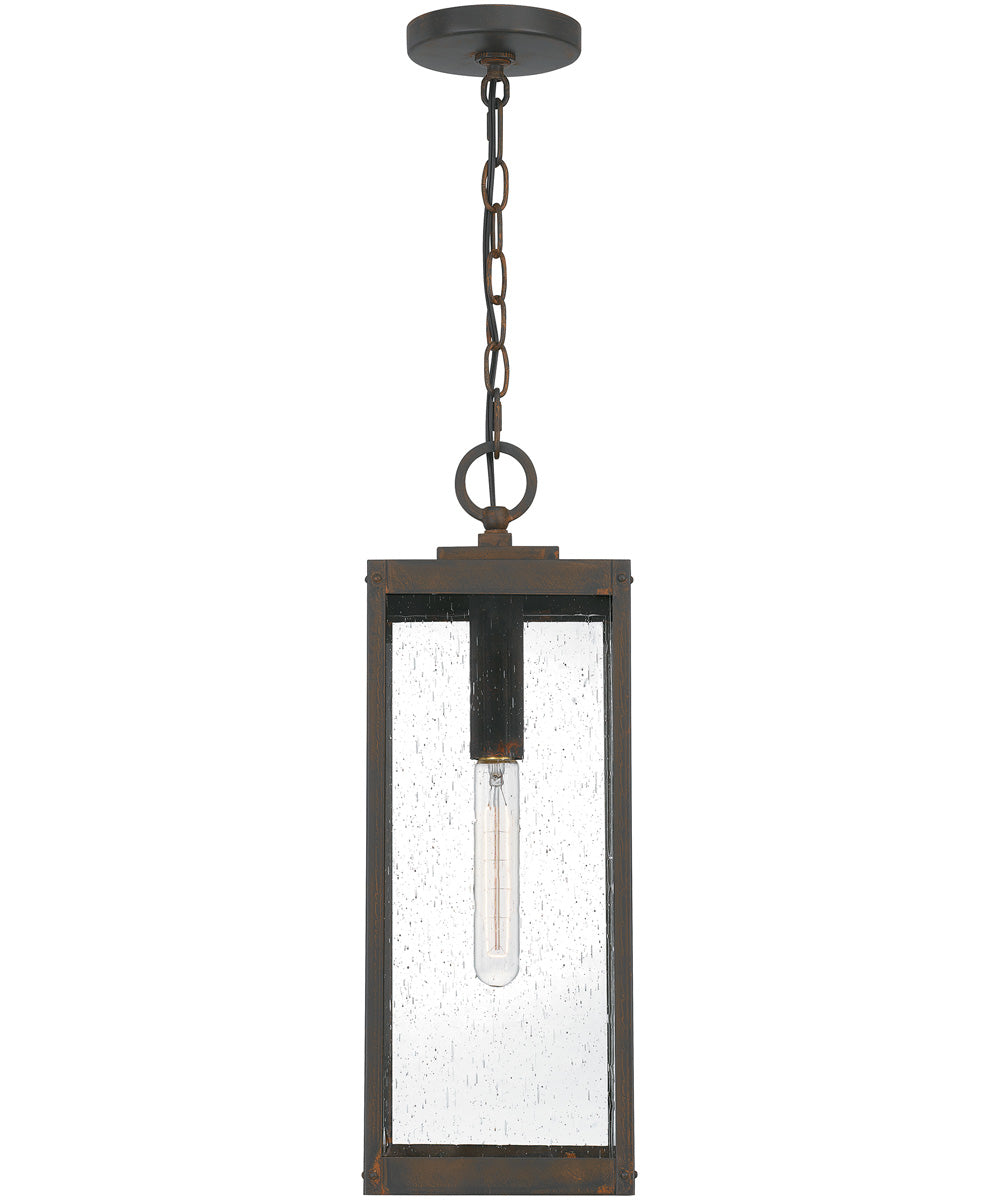 Westover Large 1-light Outdoor Pendant Light Industrial Bronze