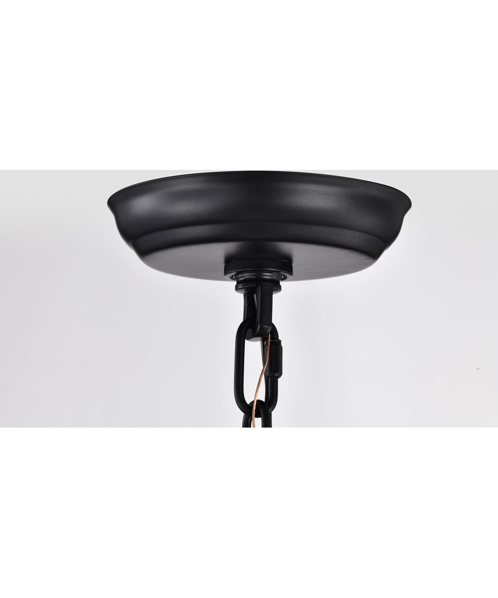 Amado 1-Light Pendant Matte Black