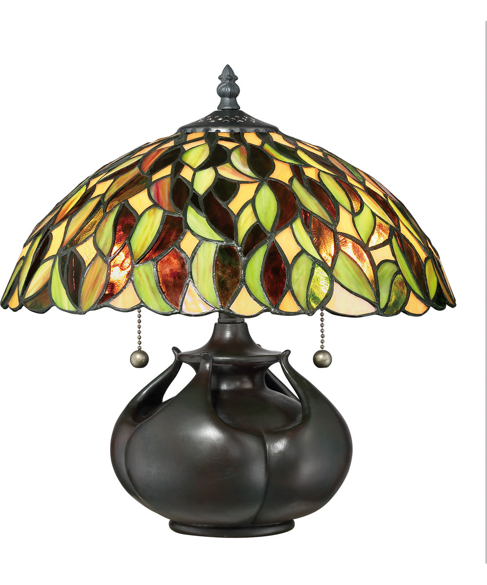 Greenwood Small 2-light Table Lamp Valiant Bronze