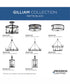 Gilliam 6-Light New Traditional Chandelier Matte Black