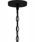 Balchier Large 1-light Outdoor Pendant Light Matte Black