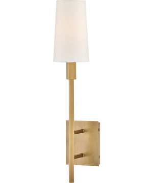 Fenwick 1-Light Large Sconce in Heritage Brass