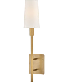 Fenwick 1-Light Large Sconce in Heritage Brass