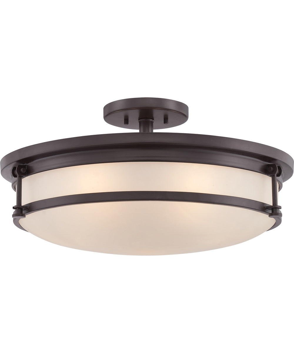 Sailor Extra Large 5-light Semi Flush Mount Western Bronze
