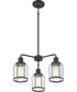 Ludlow 3-light Chandelier Earth Black