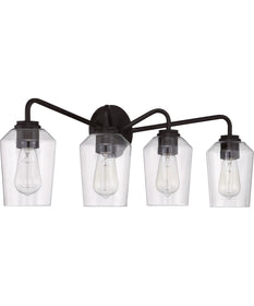 Shayna 4-Light Vanity Flat Black
