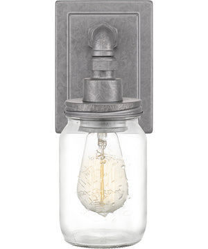 Squire Small 1-light Wall Sconce Galvanized