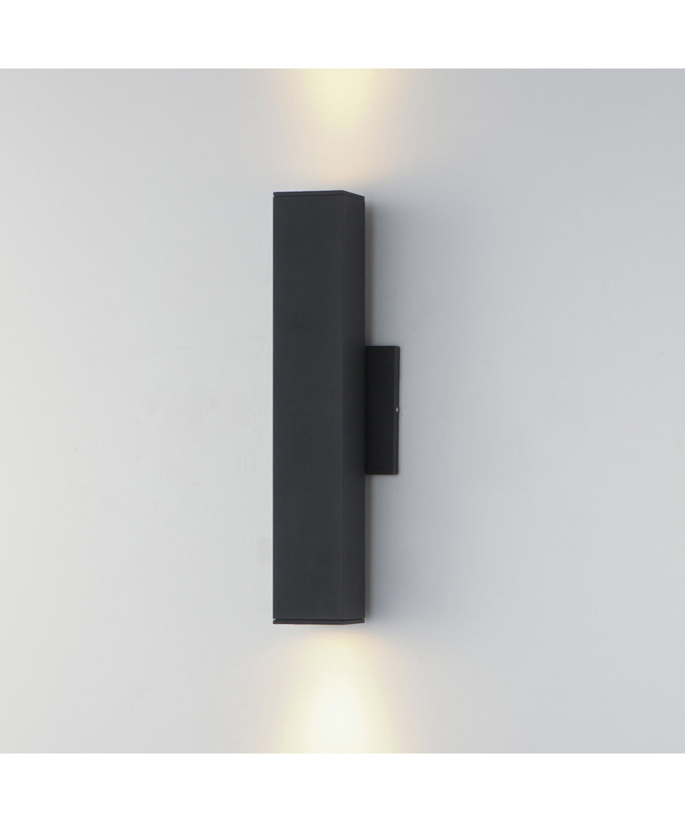 Culvert 15 inch LED Outdoor Sconce Black