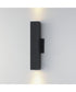 Culvert 15 inch LED Outdoor Sconce Black