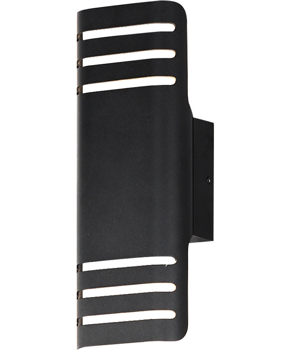 Lightray Small LED Outdoor Wall Lamp Black