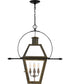 Rue De Royal 4-light Pendant Industrial Bronze