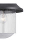 Weldon 1-Light Large Wall Lantern Textured Black