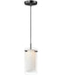 Duo 1-Light Mini Pendant Black