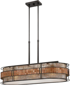 Laguna 3-light Island Light Renaissance Copper